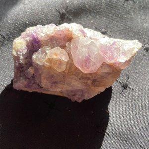 Raw Amethyst 2 1/2” by 1 1/2” estimated